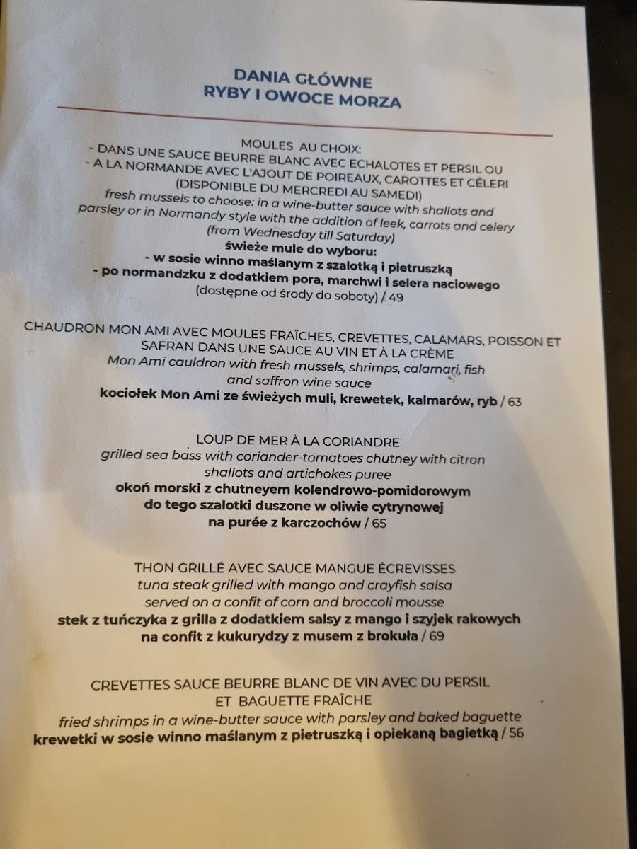 Menu Mon Ami By Saint Jacques-2